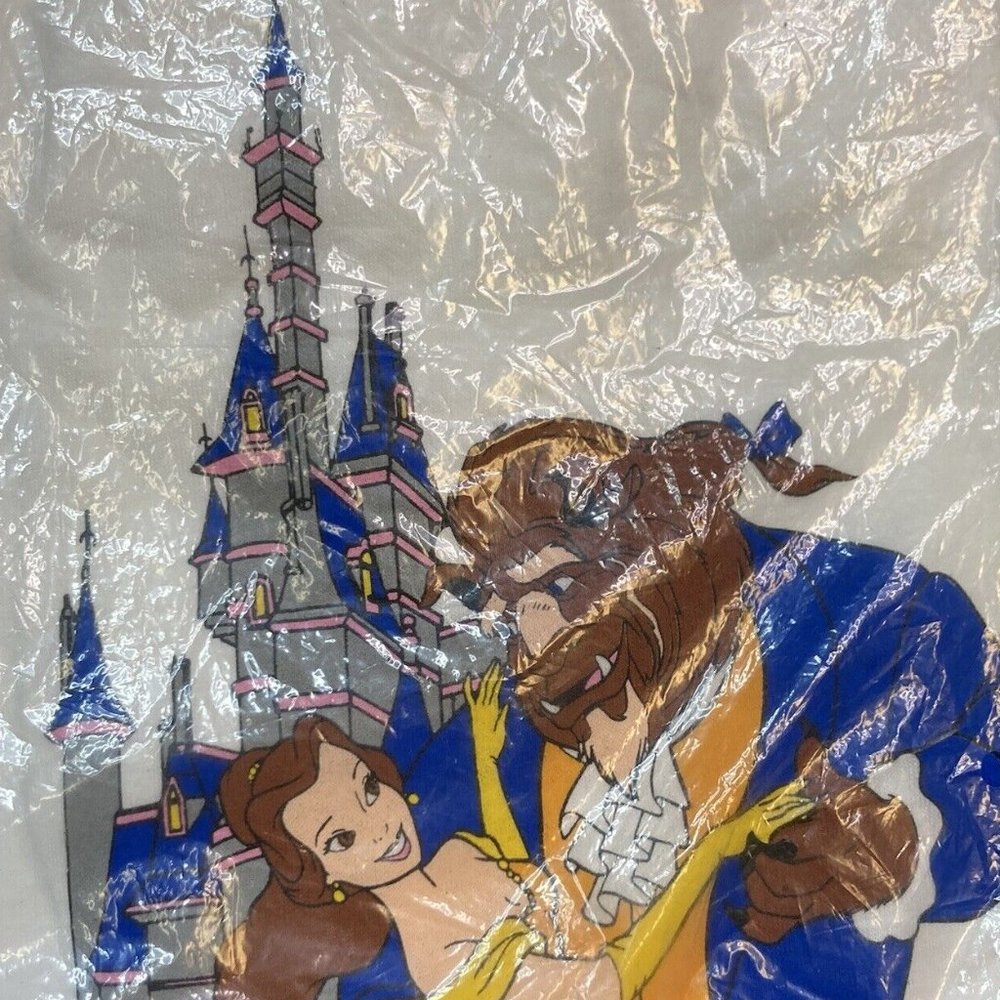 Vintage 1990's Disney "Beauty And The Beast" T-Sh… - image 8